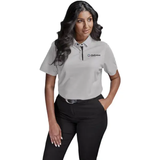 Ladies Alex Varga Zenith Golf Light Grey Main